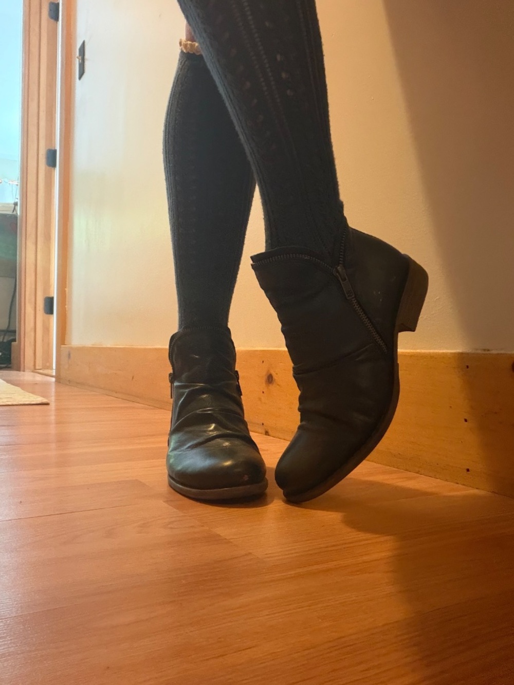 Miz Mooz Ankle Boots 8.5 Forest Green